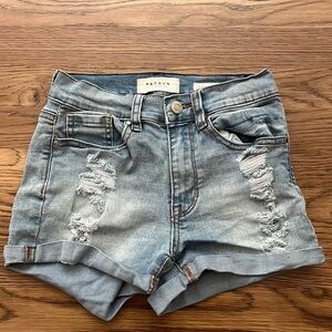 Pac Sun denim shorts size 23